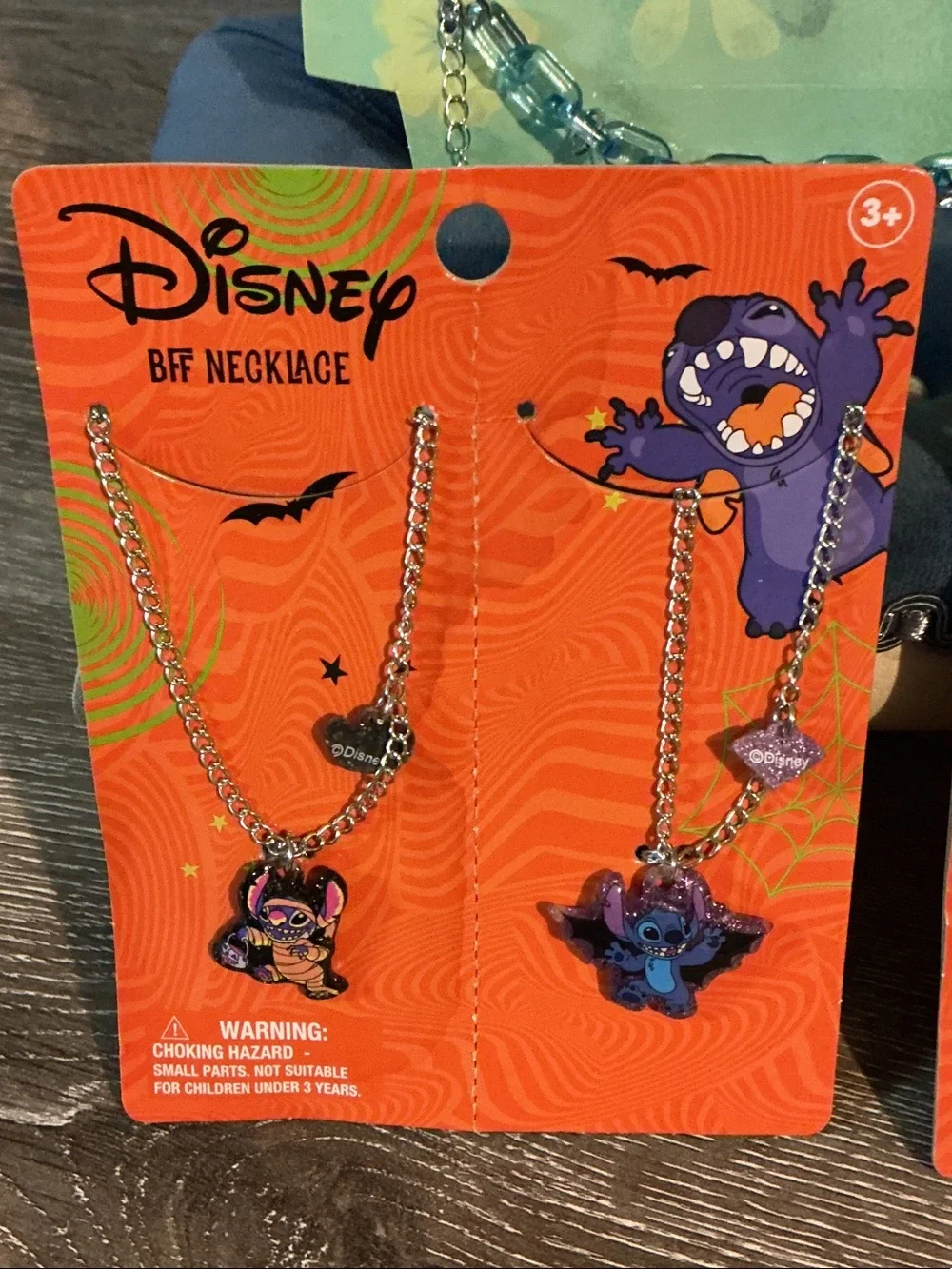 Disney Stitch NWT Stitch and Character Charm Bracelet & TWO BFF Necklace Sets